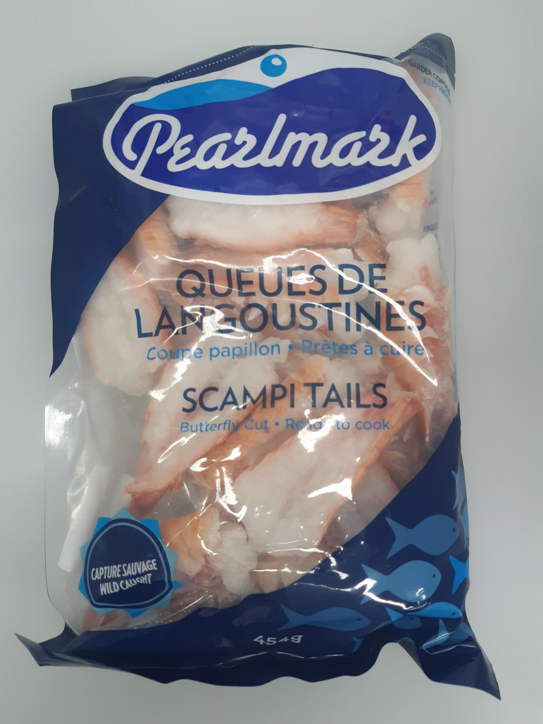 caisse de Queues de langoustines 16-20  Coupe Papillon